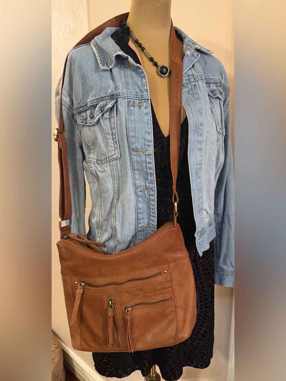 Great American Leatherworks crossbody purse